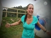 Swedish TV Host Wet and Braless